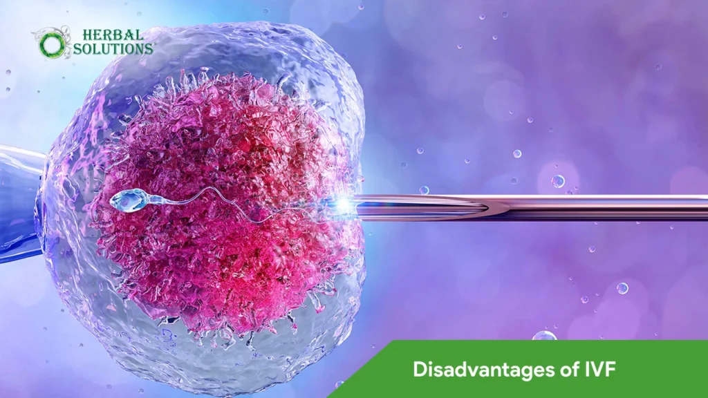 Disadvantages of IVF