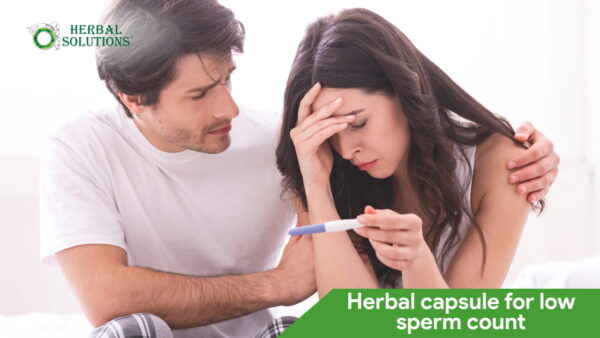Herbal capsule for low sperm count